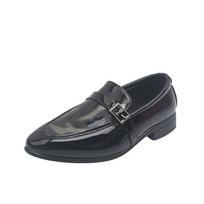 Odiniai Batai Madingi Studentų Performance Batai Vaikams Mokasinai Berniuko Batai Vaikų Smailianosiai Su Gaubtu Odiniai Batai Zapatos Niña 25insole18cm black