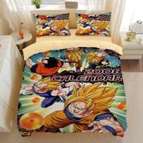 Japonų Anime Dragon Ball Patalynės Komplektas Goku Super Saiyan Antklodės Užvalkalas Pagalvės Užvalkalas 2/3 vnt. 3D Spaudiniai Paaugliams Antklodės Užvalkalas 100x135cm-2pcs