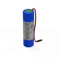 ANSMANN Special Battery 18650 Cable Li-Ion 3,6 V 2550 mAh 1S1P mėlyna baterija