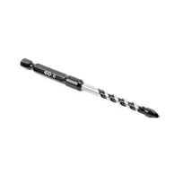 C.K Tools T3115 060 6 mm plytelių grąžtas su volframo karbido antgaliu, 105 mm ilgio, 1/4 colio šešiakampis kotas, 40CR plieno