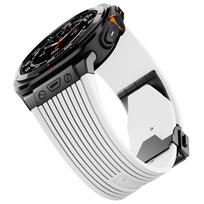 Sportinis dirželis Samsung Galaxy Watch Ultra 2025 47mm laikrodžiui, nerūdijančio plieno sagties apyrankė Samsung Galaxy Watch Ultra laikrodžiui, prabangi apyrankė Galaxy Ultra(2025) black