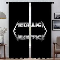 Užtamsinančios užuolaidos svetainei M-MetallicaS Langų užuolaida kambariui 2 panelės Pertvara Helovino dekoracija Virtuvės Elegantiška W50xH70cmx2pcs-CL white