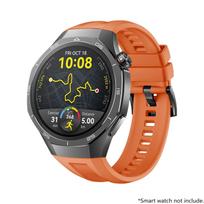 Silikoninis dirželis Huawei Watch GT 6 Pro 46mm sportinis apyrankė Huawei GT6 GT6Pro GT5 GT5Pro GT4 GT3 apyrankė 22mm laikrodžio dirželis 22mm orange