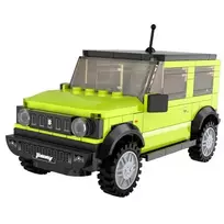 JAMARA CaDA Suzuki Jimny 1:24 žalias konstruktorius iš kaladėlių, 8+ (402865)