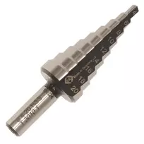 C.K Tools HSS pakopinis grąžtas 6-20 mm T3010 1 su cilindriniu kotu