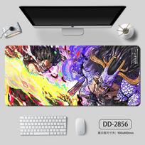 High Definition ONE PIECE Mouse Pad Oversize Boy Hot Blood Animation E-sports Keyboard Pad  Monkey D. Luffy Roronoa Zoro Computer Table Mat Animation 90x45cm