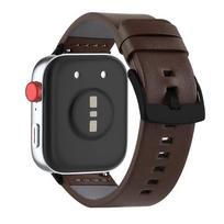 Odinė apyrankė Huawei Watch Fit 4 Pro be tarpų Vyriška Correa Apyrankė Huawei Watch Fit4 Fit3 Juosta Elegantiškas Pakeitimas Correa for Huawei Fit 4 juoda ruda spalva