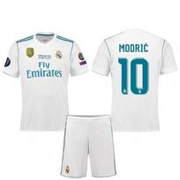 Retro Real Madrid 17/18 UCL Finalo Namų Marškinėliai | Ronaldo 7/10/11/4 Futbolo Marškinėlių Rinkinys S blue