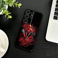 Šauni S-Žmogus-Voras telefono dėklas Samsung S26,S25,S24,S23,S22,S21,S20,S30,Ultra,Plus,Fe,Note,5G juodas dangtelis Samsung S24fe black