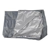 Lauko šunų guolio užvalkalas Atsparus vandeniui augintinio guolio užvalkalas Kempingo šunų guolio užvalkalas 102*69*10cm gray