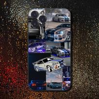 F-Fast ir F-Furious automobiliai Telefono dėklas iPhone 16,15,14,13,12,11 Plus,Pro Max,XS,X,XR,SE,Mini,8,7,Minkštas silikoninis juodas dangtelis iPhone13mini gray