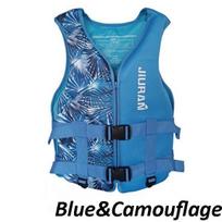 Suaugusiųjų aukšto plūdrumo gelbėjimosi liemenė S blue