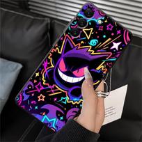 FundaTelefono dėklas, skirtas Samsung Galaxy A70 A16 A40 A05 A17 A06 A50 A13 A20 A12 A04 A15 Anime Pokemon Gengar Galaxy A14