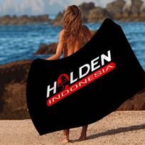 H-Holdens Car Microfiber Blanket Quick Drying Beach Towels Oversized Printing Super Absorbent Pool Towel Blanket Cotton 30x60cm brown