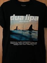 Dua Lipa - „Radical Optimism“ - 2024 Juodi marškinėliai su LP viršelio atvaizdu - L XL gray