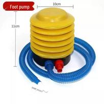 Portable PVC Inflatable Mattress and Air Cushion Bed for Home and Camping yellow