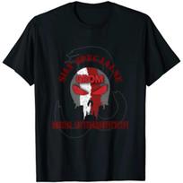 Polish Special Forces Grom Polska Walczaca Kotwica T-Shirt 100% Cotton O-Neck Summer Short Slee XXL black