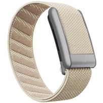 Suitable for Whoop 5.0 Wristband Strap W Logo Nylon Woven Elastic Whoop Mg Sports Replacement Strap Clock Design Straps Bands For MG beige