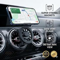 Apvalus oro angos telefono laikiklis Automobilinis Mercedes Benz Gla Glc Gle Gls AMG W205 W213 Magnetinis telefono stovas laikiklis
