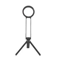 Multi Angle Magnetic Tripod Phone Stand Durable Alloy Foldable Portable Bracket for Travel Outdoor Shooting Daily Entertainment A21
