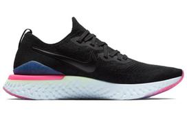Nike Epic React Flyknit 2 Juoda Safyro Spalvos Hyper Pink Moteriški BQ8927-003 36.5 black