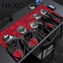 Anime N-naruto Itachi Uchiha Pelės kilimėlis Žaidėjo kompiuterio korpusas Didelis stalo kilimėlis Klaviatūros žaidimų priedai Pelės kilimėlis Neslystantis kilimas 30x60cm