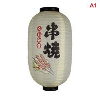 Japoniškos žibintų kabinamos popierinės žibintų meno dekoracijos Sushi restoranui, Izakaya, Vestuvėms, Bistro, Šventėms 10 colių dekoracijos A1