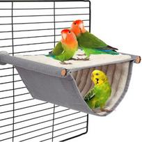 Accessories Cage Perch Cockatiel Plush Parrot Tent Sleeping Bed Bird Snuggle Hut Hanging Hammock L balta