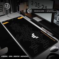 Desk Mat TUF Gaming Mouse Pad Large Deskmat Gamer Cabinet Deskpad Xxl Mousepad Speed Computer and Office Playmat Kawaii Mats Xl 700x300x2mm