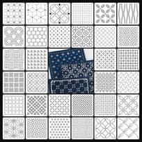 9/32vnt. Sashiko siuvinėjimo trafaretas „Pasidaryk pats“ geometrinis patchwork trafaretas Daugkartinis augintinio trafaretas Rankų darbo siuvinėjimo amato įrankiai 32Pcs