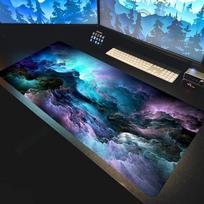 Cosmic Black Hole Space Mouse Pad Waterproof Non-slip Gaming Mat 30cmx60cm