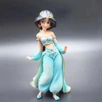 Šaldytos Elzos Annos Snieguolės Rapunzelės Princesės Lėlės Figūrėlės Pasakų Namų Dekoro Ornamentas 6 vnt. pakuotė Jasmine