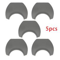 Horrex Duo Plisuotas Fiksatorius/Spaustukas Puikioms Žaliuzėms ir Tinkleliams Nuo Uodų Patvarus Tvirtinimo Elementas Langų Dangalų AksesuarasGeras produktas 5pc gray