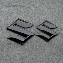 ABS juodos priekinės grotelės, galinės bagažinės emblemos lipdukai SUZUKI SWIFT 3D automobiliui, logotipas, ženklelis, vandeniui atsparūs, automobilio stiliaus priedai