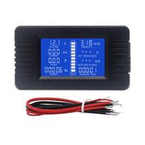 DC voltmetras Ampermetras Galia Energijos Skaitmeninis skaitiklis LCD DC 60-200V 10A/50A/100A/200A/300A Šuntas 10A Meter