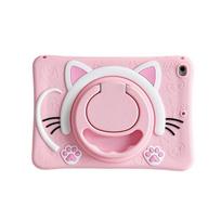 Astronaut Cartoon bear 360 besisukantis stovo dėklas, skirtas Samsung Galaxy Tab A8 10.5 8.0 10.1 2019 Kids Tablet Cover Tab A7 10.4 S6 Lite T500 P610 T220 Case A 10.1 T510 T515 white