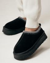 Uggs trumpas Prima d'Arte 171519 36 šviesiai rudos zomšos vilnos 39 juoda