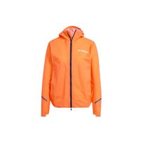 Adidas Terrex Xperior 2.5L Light Rain.Rdy Jacket Color Block Logo Long Sleeve Hooded Rain Jacket Women Jacket Half-Impact-Orange IP1499 XL orange