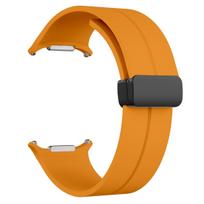 Apyrankė skirta Samsung Galaxy Watch Ultra 47 mm apyrankė žygiams vyrams Moteriški silikoniniai magnetiniai priedai, skirti Galaxy Watch Ultra laikrodžio dirželiui Galaxy watch ultra geltona