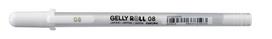Sakura Gelly Roll gelinis rašiklis, baltas, 0.8 mm