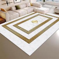 Aukščiausios klasės prabangus svetainės kilimas 200x300cm Didelis plotas Kilimai Kambario dekoras Auksiniai grindų kilimėliai Plaunamas Europos tatami kilimėlis Neslystantis 80*120cm beige