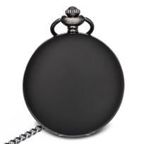 Kišeninis laikrodis Lygus Lazerinis Logotipas Užrašai Retro Atverčiamas Dvipusis Šviesus Kvarcinis Kišeninis Laikrodis Boshiya Kasdienis Kišeninis Laikrodis Black Roman Literally black