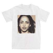 Vyriškas marškinėlis The Best of S-Sade Adu Derliaus medvilninis marškinėlis Trumpomis rankovėmis marškinėlis Apvalia apykakle Drabužiai Šventė Vasara Vėsus marškinėlis M black