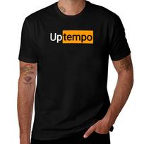 Uptempo marškinėliai dideli dydžiai vyriški drabužiai naujas leidimas oversized marškinėliai vyrams L black