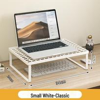 Cooling Laptop Stand & Desktop Riser - Home & Office gray