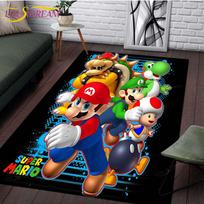 Animacinių filmų Mario broliai kilimai Vaikams ropojantys kilimai Svetainės arbatos staliuko kilimėliai Miegamojo kilimas Plaunami grindų kilimėliai Namų zonos kilimėlis 40cm x 60cm