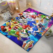 Animacinių filmų Mario broliai kilimai Vaikams ropojantys kilimai Svetainės arbatos staliuko kilimėliai Miegamojo kilimas Plaunami grindų kilimėliai Namų zonos kilimėlis 60cm x 90cm