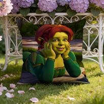 Anime S-ShrekS Pagalvės užvalkalas Namams ir Automobiliui Dvigubos Scenos Pagalvės užvalkalas: Apverčiama aukščiausiam komfortui 50X50cm