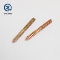 Dvigalviai savisriegiai dvigubo sriegio medienos ir baldų sraigtai M4/M5/M6 Anglies plienas Zinc-plated fully threaded rod M8*32 (1 piece)