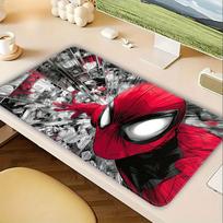 Marvel Spiderman Šaunus pelės kilimėlis Kompiuterio nešiojamojo kompiuterio kilimėlis Klaviatūros pelės kilimėlis Stalo aksesuarai biuro kilimėlis Žaidimų konsolės kilimėlis apmėtytas kraštas 600x300x2mm